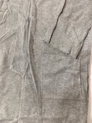Cardigan Zara Gris Talla S