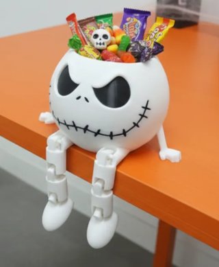 Soporte Dulces Jack Skellington Articulado