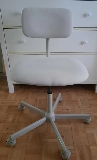 Silla de oficina beige BLECKBERGET de IKEA