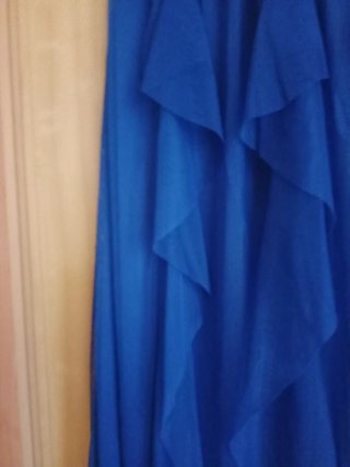 Vestido de ceremonia azul