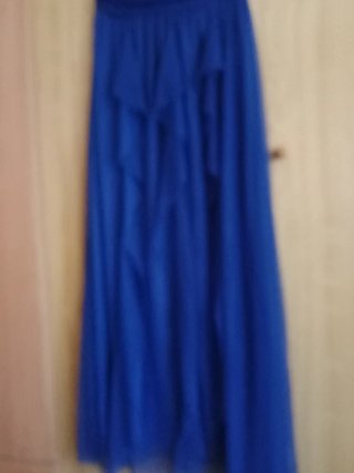 Vestido de ceremonia azul