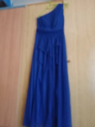 Vestido de ceremonia azul