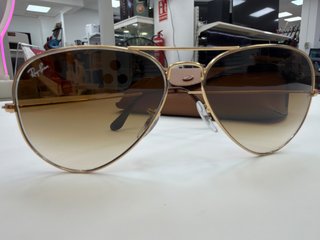 Gafas De Sol Unisex Ray Ban RB 3025 Aviator Large Metal