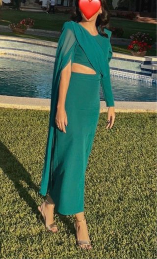 Vestido fiesta midi