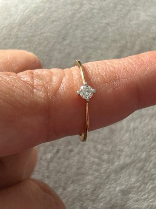 Solitario Oro 18k Diamante Tous