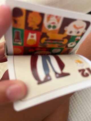 Baraja Cartas Burger King