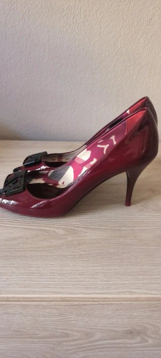 Zapatos Burberry Talla 38 Peep Toe