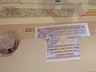 Teruel 5€ Plata 2011