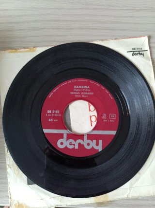 Sergio Leonardi - Bambina 45 Giri Originale