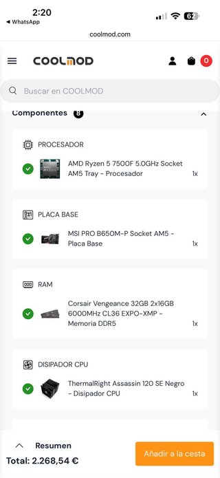PC GAMING Ryzen 5 7500F, RTX 5070 12GB, 32GB RAM