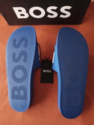 Chanclas BOSS hombre azul