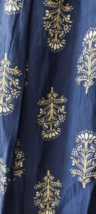 Conjunto azul estampado
