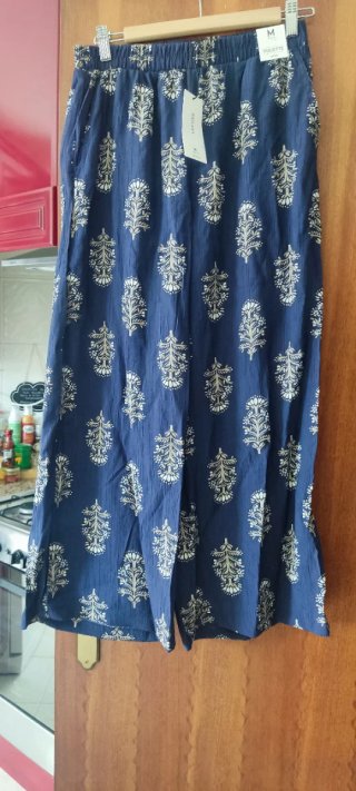 Conjunto azul estampado