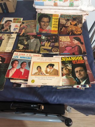 Lote Discos Vinilo Flamenco y Sevillanas