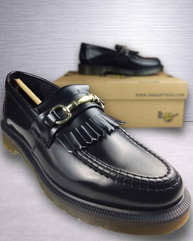 Dr. Martens Adrian Snaffle Mocasín Negro 39 Nuevo
