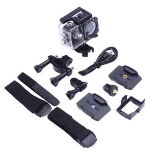 Camara Deportiva Acuatica Full HD 1080p 6 Mpx