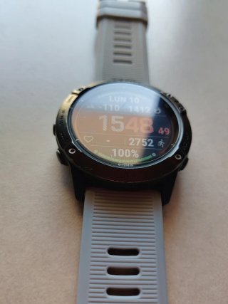 Garmin Fenix 6X Pro Solar Grigio