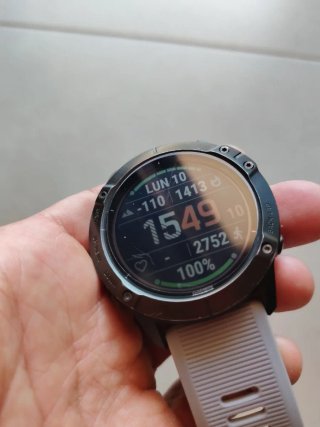 Garmin Fenix 6X Pro Solar Grigio