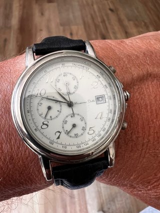 Reloj Massimo Dutti Elegante Negro/Plata