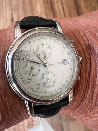 Reloj Massimo Dutti Elegante Negro/Plata
