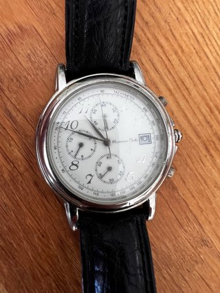 Reloj Massimo Dutti Elegante Negro/Plata