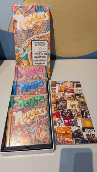 Cofanetto Nuggets 4 CD Compilation Psychedelia