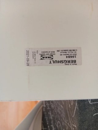 Estantería IKEA BERGSHULT/GRANHULT 120x20 cm