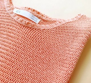 Jersey Sfera Mujer M Coral- Hombros Descubiertos