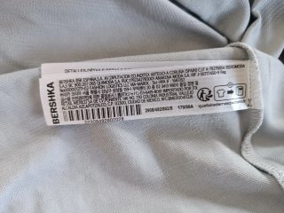 Camiseta Bershka oversize S