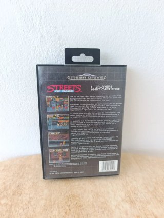 Street of Rage Sega Mega Drive videojuego megadriv