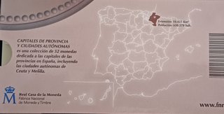 Moneda 5€ Plata Pamplona 2010