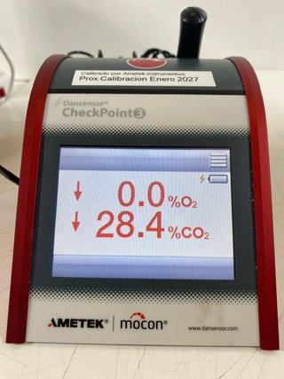 : Analizador Gases O2/CO2 Dansensor CheckPoint 3