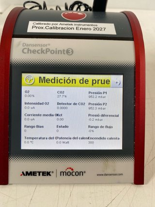 : Analizador Gases O2/CO2 Dansensor CheckPoint 3