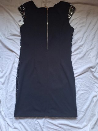Vestido corto lentejuelas nuevo