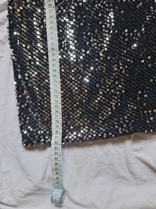 Vestido corto lentejuelas nuevo