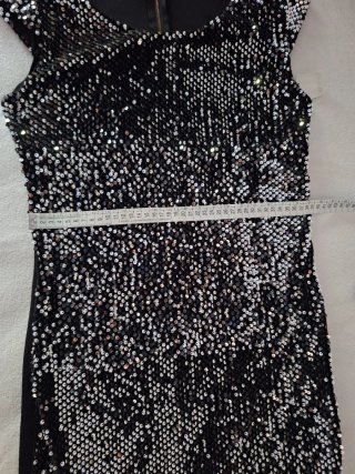 Vestido corto lentejuelas nuevo