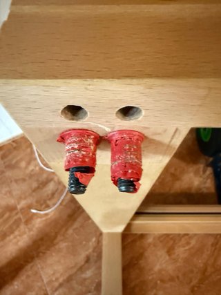 Mesa comedor madera y 6 sillas