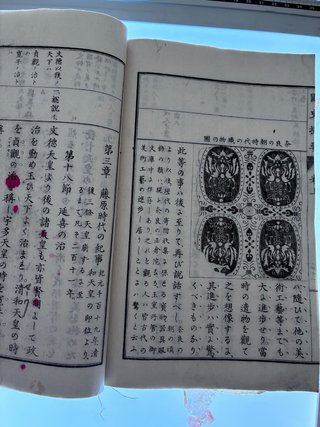 Libro antiguo japonés. Meiji.Distintos grabados