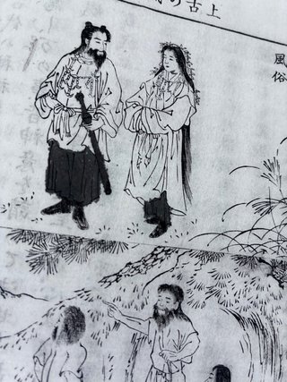 Libro antiguo japonés. Meiji.Distintos grabados