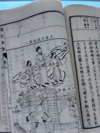 Libro antiguo japonés. Meiji.Distintos grabados