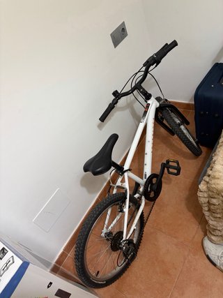 Bicicleta Rockrider 20 Blanca