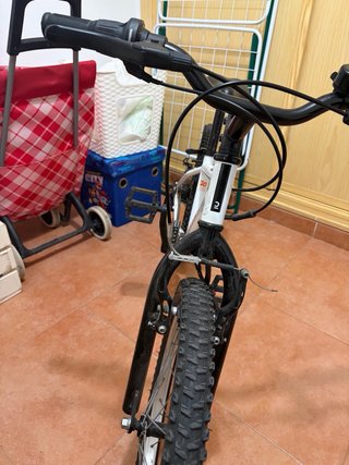Bicicleta Rockrider 20 Blanca