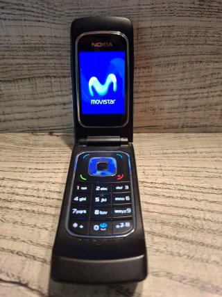 Teléfono Móvil Nokia 6555 Negro + cargador.