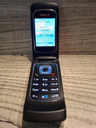 Teléfono Móvil Nokia 6555 Negro + cargador.