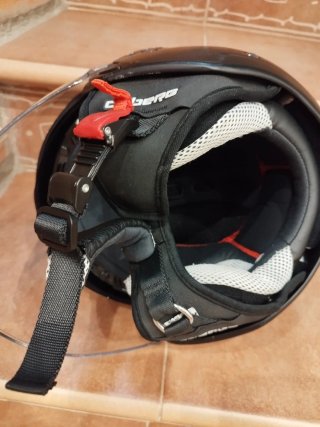 Casco Moto Caberg Talla S Negro