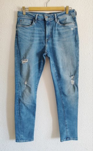 Pepe Jeans Regent Vaquero Mujer Talla L. Tiro Alto