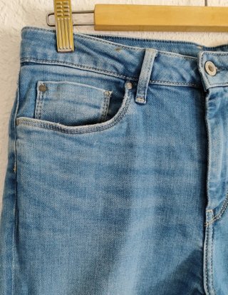 Pepe Jeans Regent Vaquero Mujer Talla L. Tiro Alto