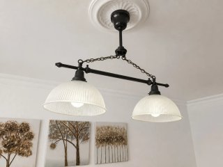 Lámpara Techo Doble Rústica IKEA