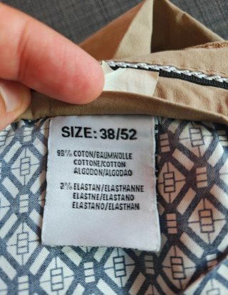 Pantaloni Slim Meltin' Pot Beige