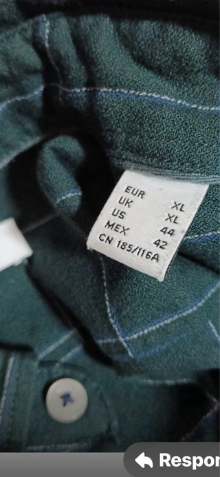 Camisa Pedro del Hierro verde botellero